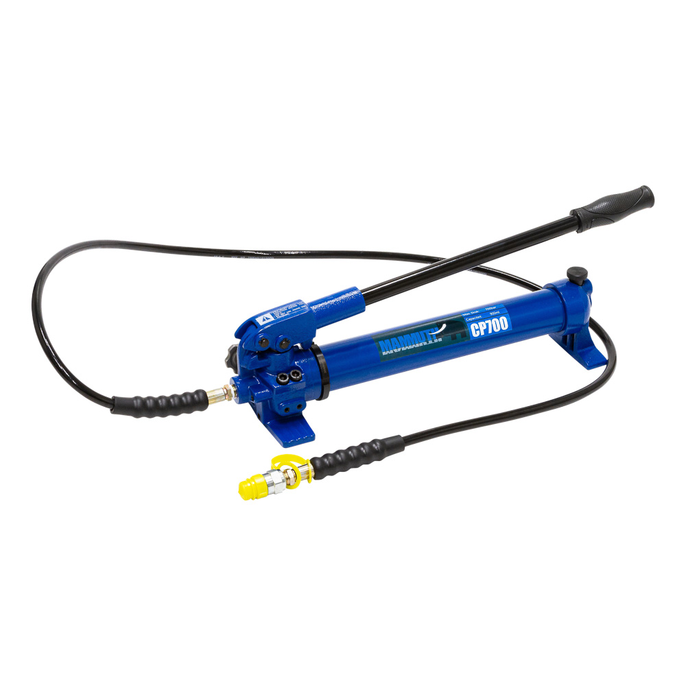 Hydraulic hand pump 700 bar 600ml Valkenpower